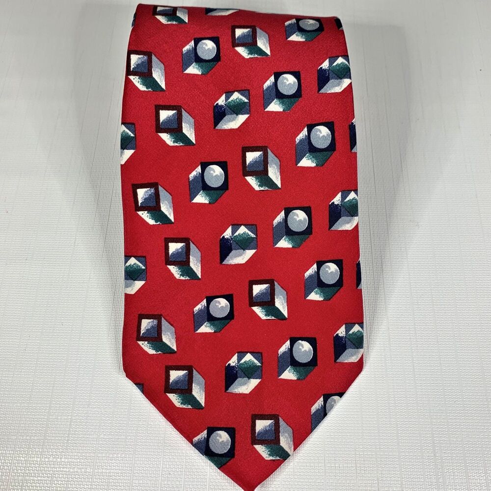 Barbara Blank Mens Silk Tie Handmade New York Preppy Career Formal Wedding